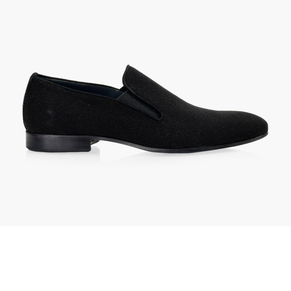 Men’s Luca Del Forte Black Dress Loafers